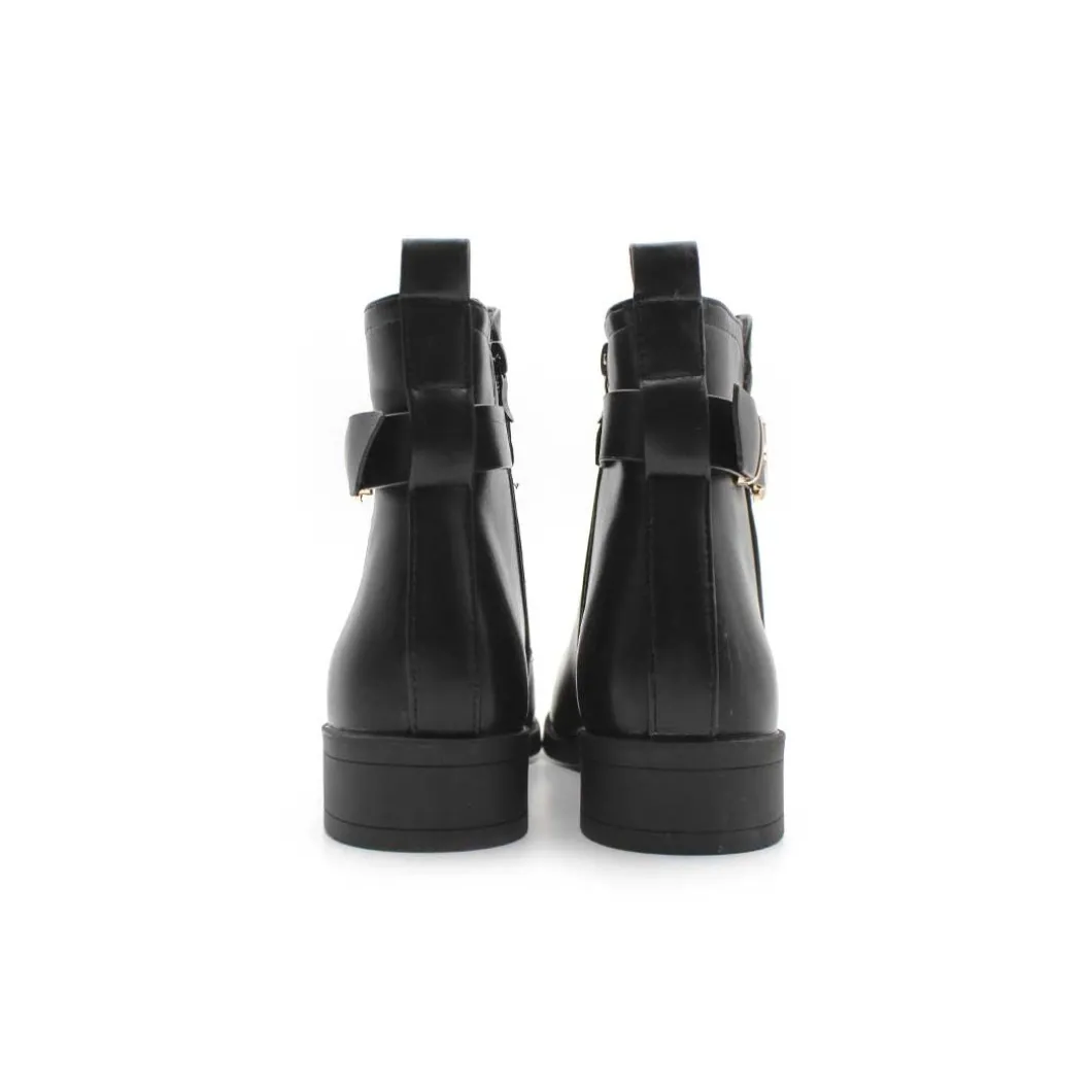 Botín negro talla grande