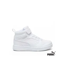 Botín Puma Rebound V6 Inf Mid Blanco