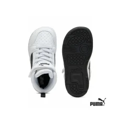 Botín Puma Rebound V6 Mid B/N
