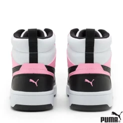 Botín Puma Rebound V6 Negro Rosa