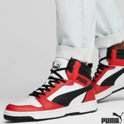 Botín Puma Rebound V6 Rojo
