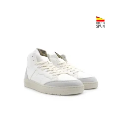 Botín vegano blanco khaki