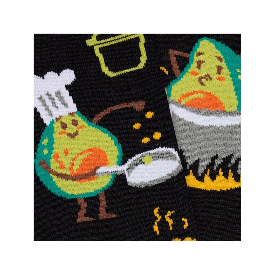 Calcetines divertidos Aguacate Cocinero