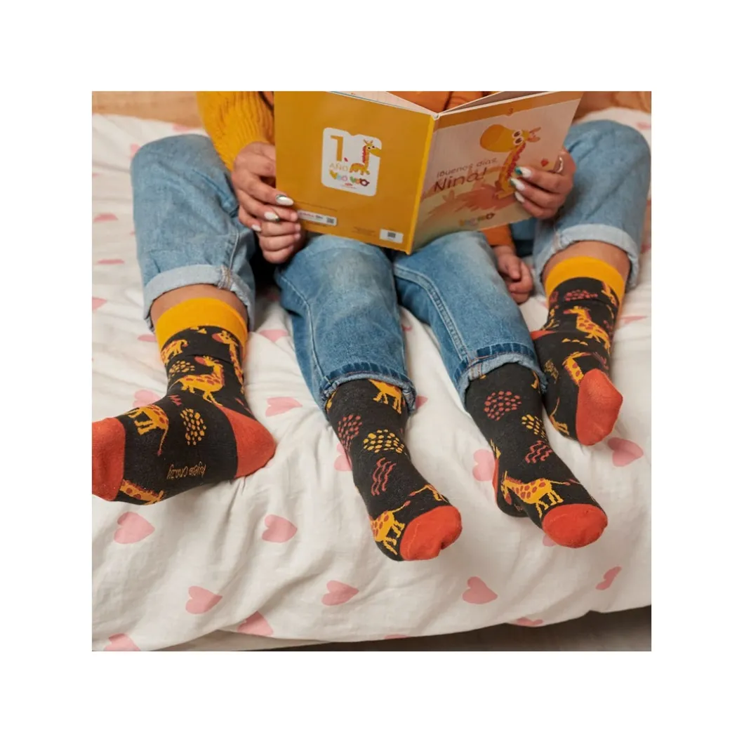 Calcetines divertidos Jirafa Kids
