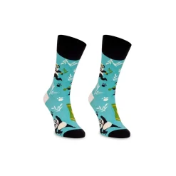 Calcetines divertidos Panda Gym