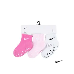 Calcetines rosas Nike antideslizantes bebé