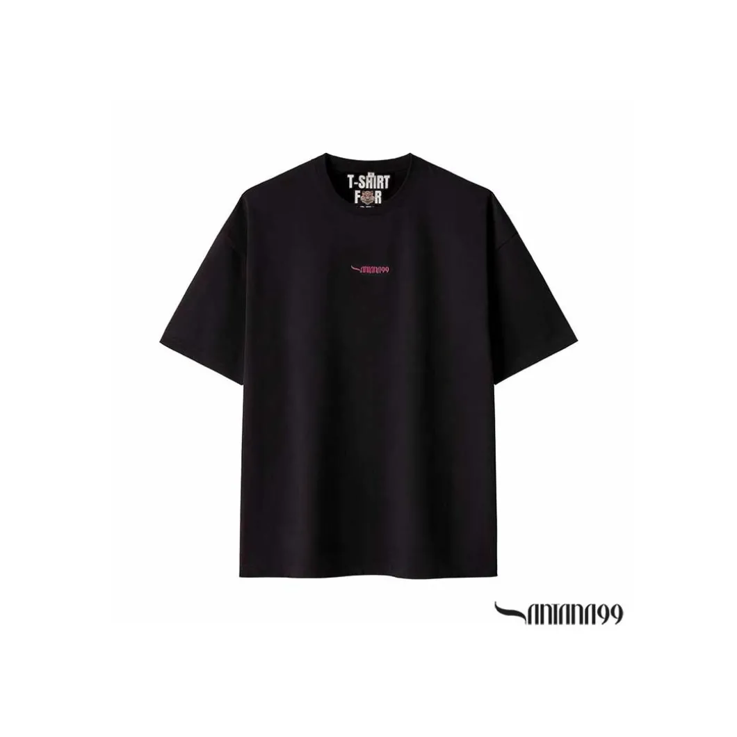 Camiseta Abstract negra Santana99