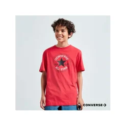 Camiseta Converse roja infantil
