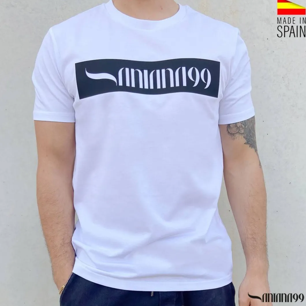 CAMISETA SANTANA99 BLANCA