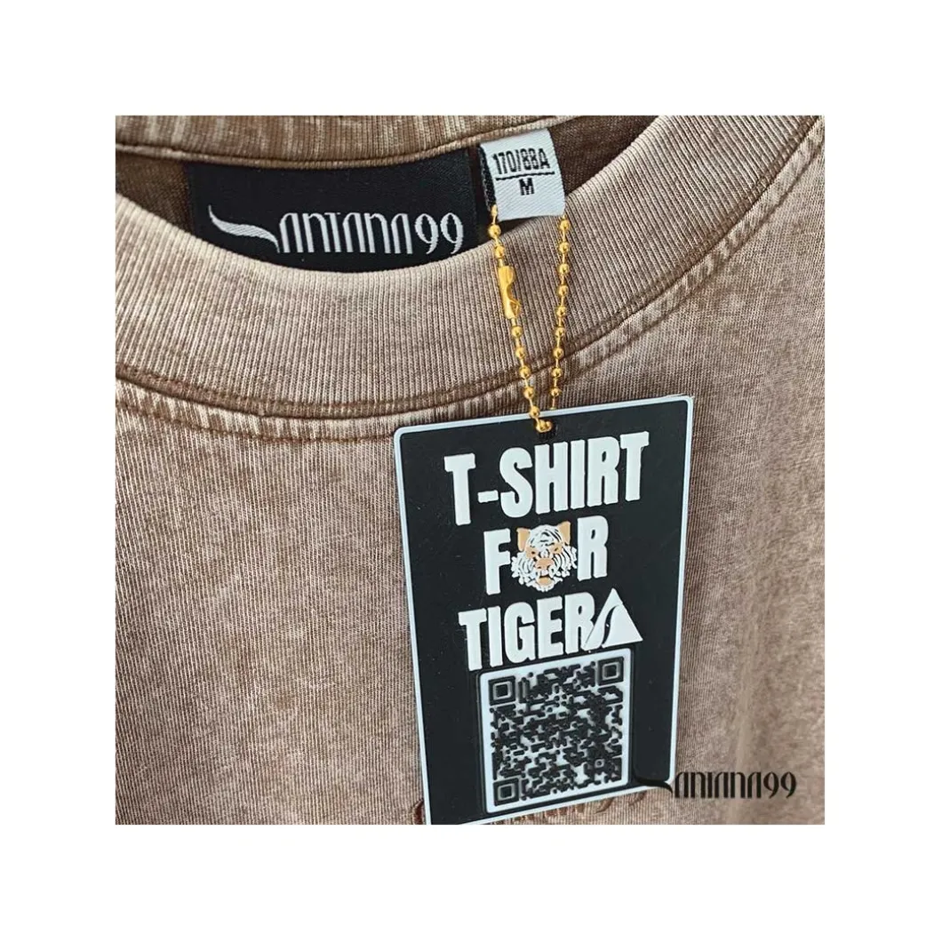 Camiseta taupe lavado Tiger