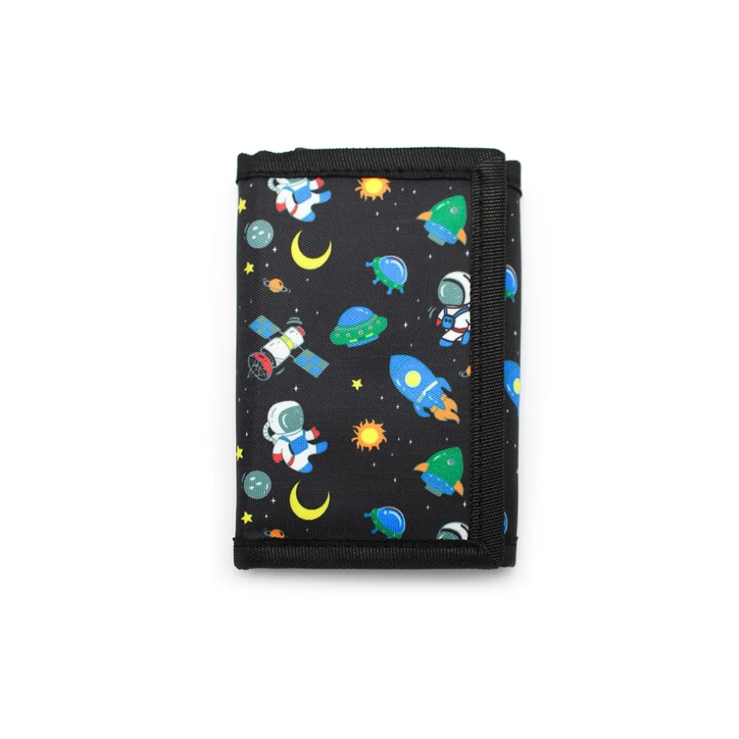 Cartera niño astronauta negra