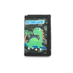 Cartera niño dino negra