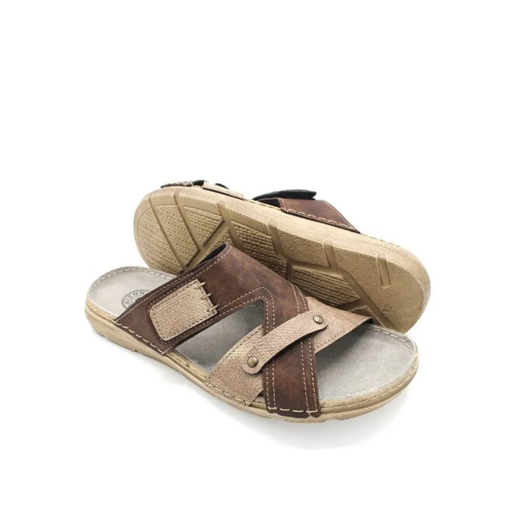 CHANCLA CASUAL DAKAR MARRÓN