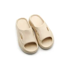 Chancla goma recovery beige