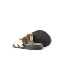 Chancla oro talla grande