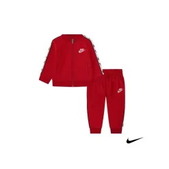 Chándal rojo con cremallera Nike