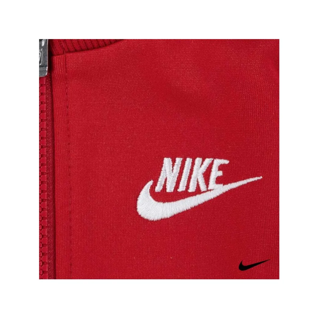 Chándal rojo con cremallera Nike