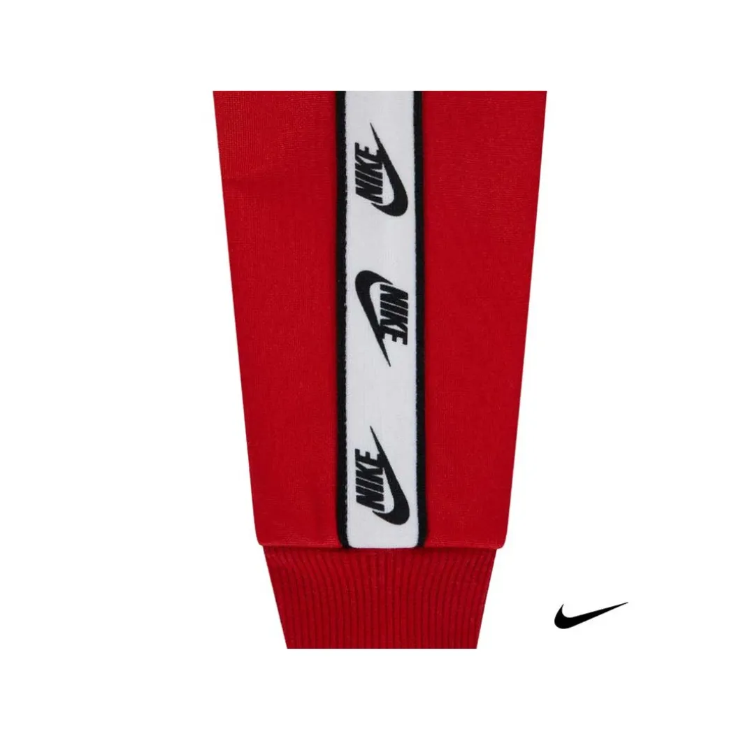 Chándal rojo con cremallera Nike