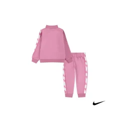Chándal rosa con cremallera Nike