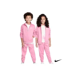 Chándal rosa con cremallera Nike