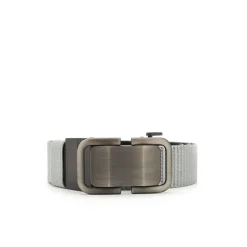 Cinturón reversible gris