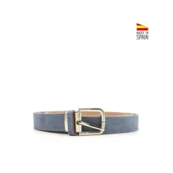 Cinturon niño serraje azul