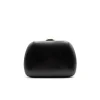Clutch ovalado negro
