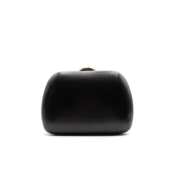 Clutch ovalado negro