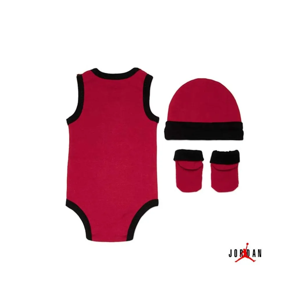 Conjunto rojo para bebé Jordan