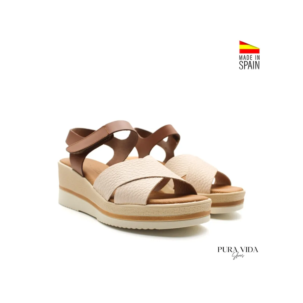 Cuña Pura Vida Terra beige