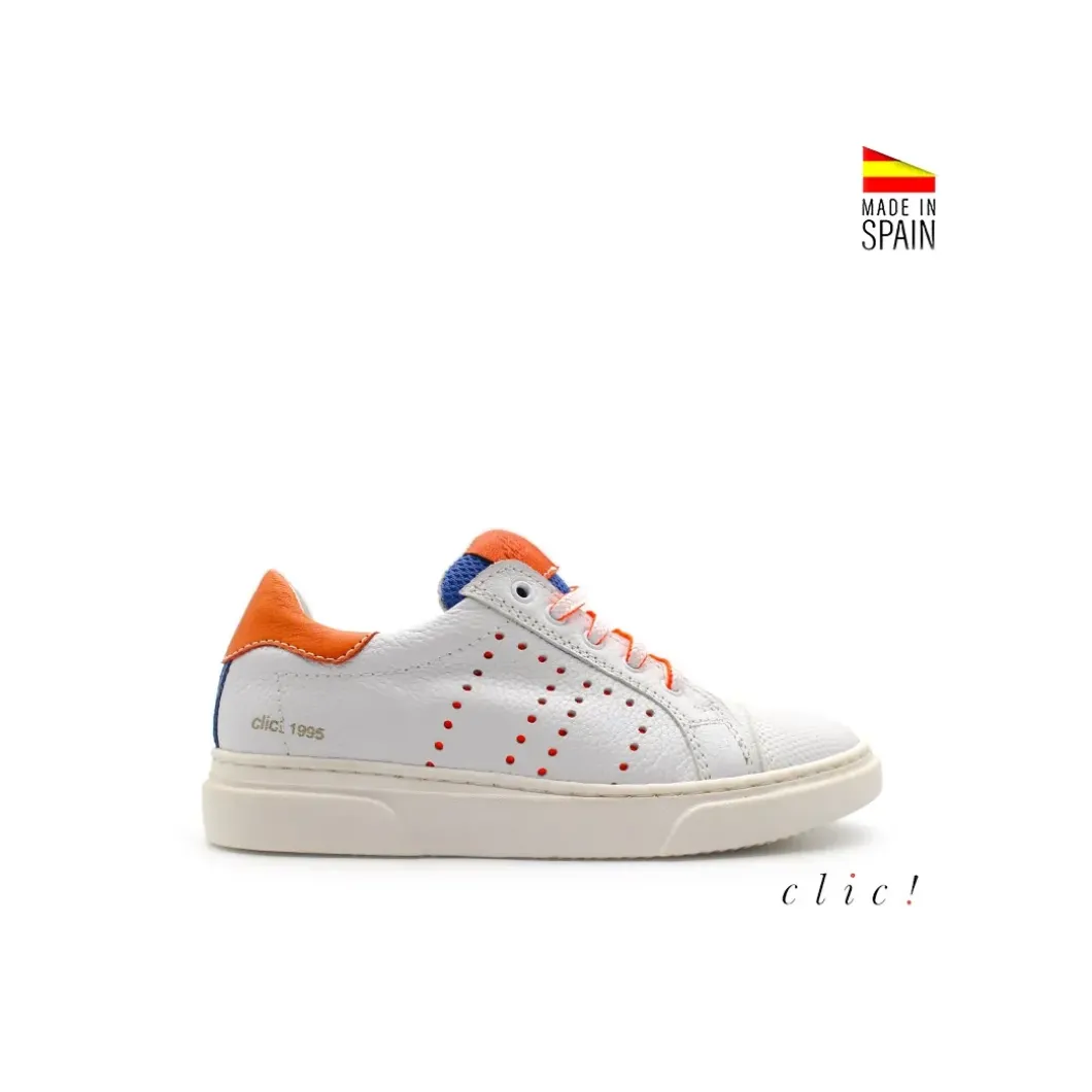Deportiva Clic! combi naranja