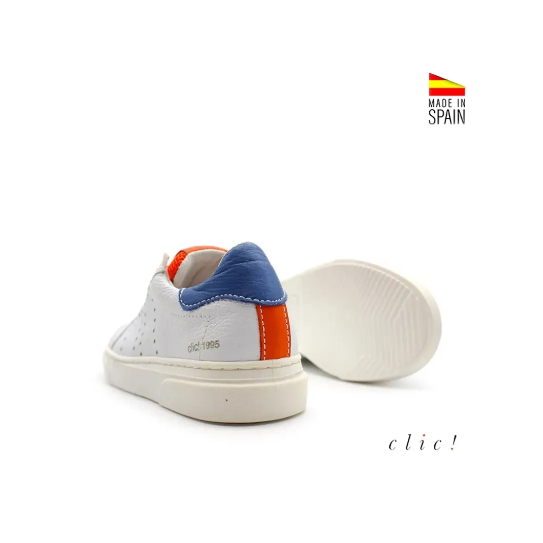 Deportiva Clic! combi naranja