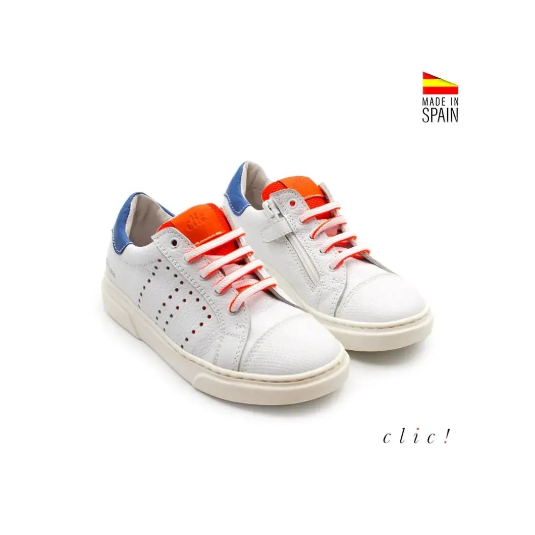Deportiva Clic! combi naranja