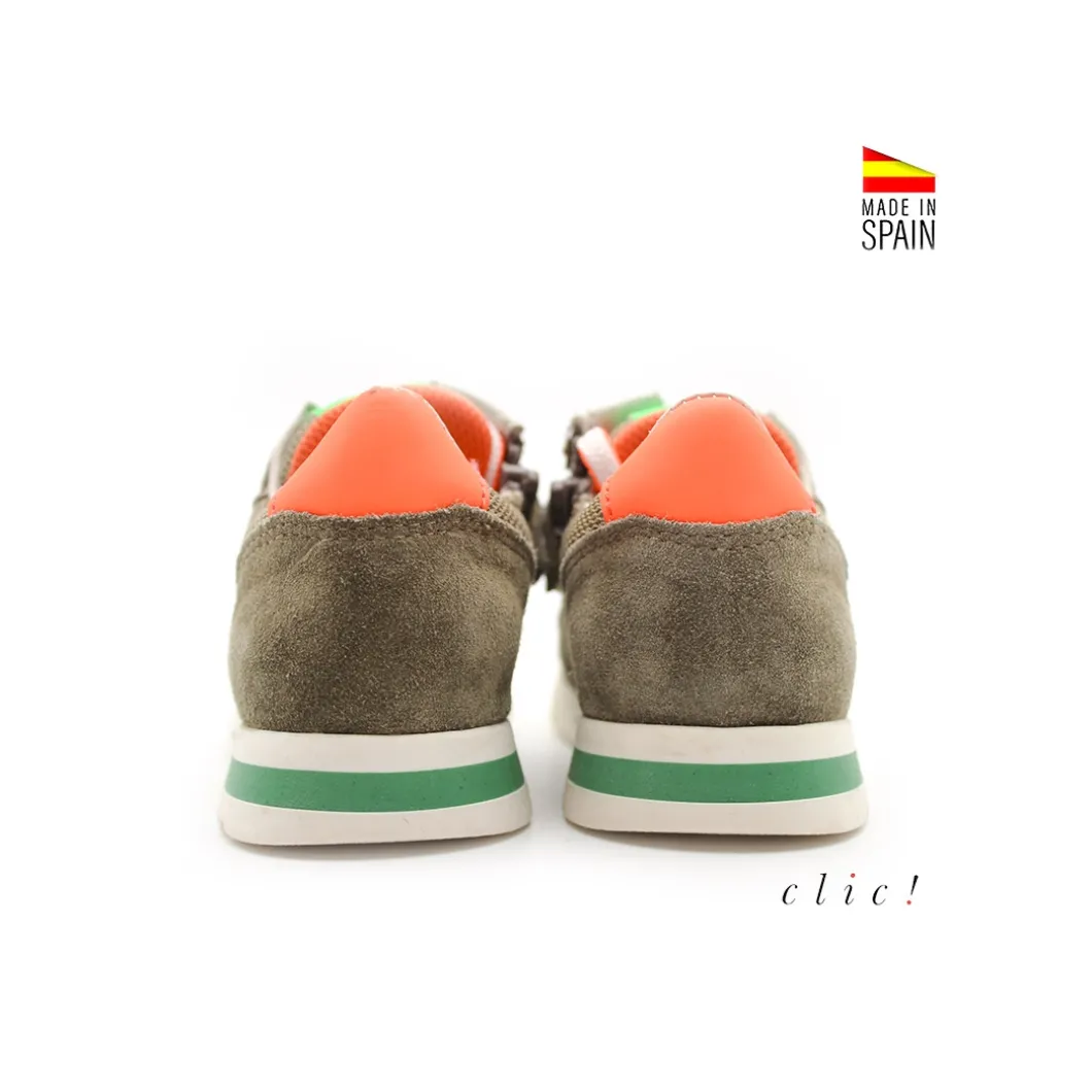 Deportiva Clic! de piel new lines