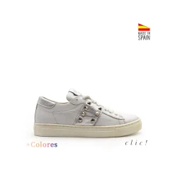 Deportiva Clic! tachas metalizadas