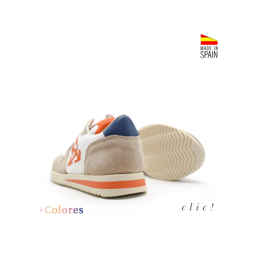 Deportiva cordones flechas Clic!