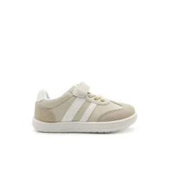Deportiva respetuosa beige infantil