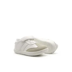 Deportiva respetuosa blanca infantil