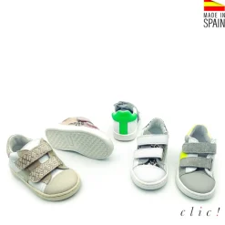 Deportivas estrella con velcros CLIC!