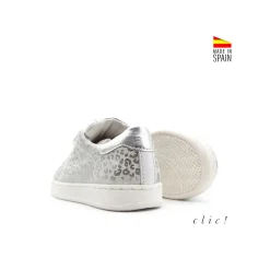 Deportivas leopardo metalizado Clic!