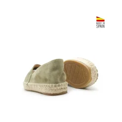 Espadrille serraje verde