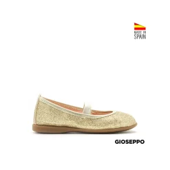 Manoletina dorada glitter Gioseppo