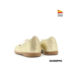 Manoletina dorada glitter Gioseppo