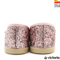 Manoletina glitter rosa