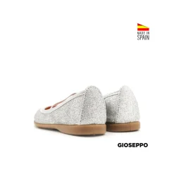 Manoletina plateada glitter