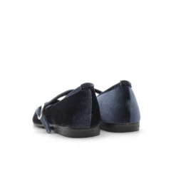 Mercedita azul marino terciopelo C1148