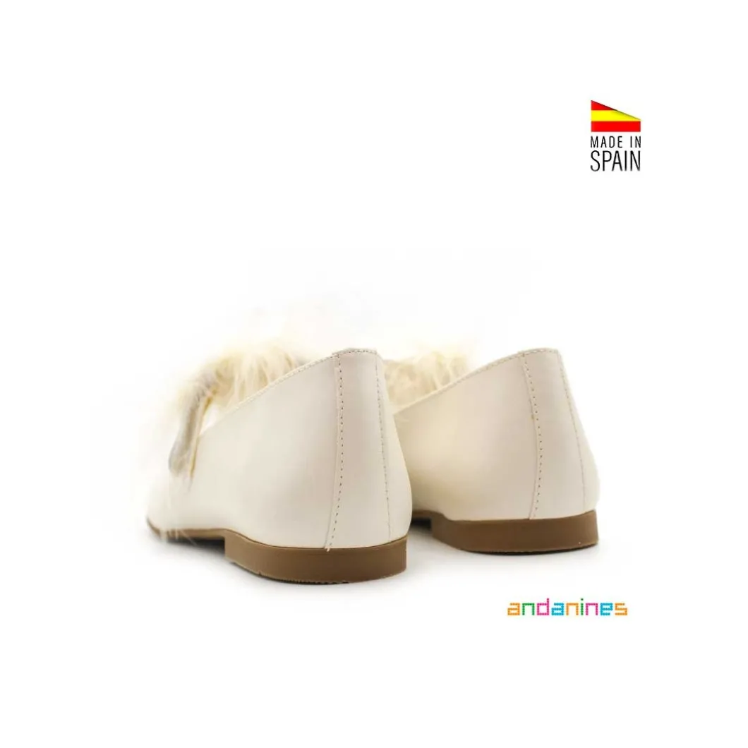 Mercedita bambi beige nacarada