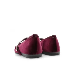 Mercedita burdeos terciopelo C1148