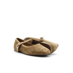 Mercedita camel terciopelo C1148