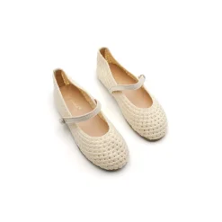 Mercedita crochet beige